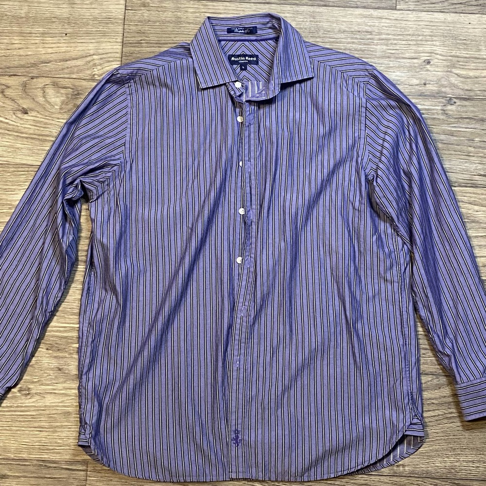 Size Large - Austin Reed - 100% Cotton Dress Shirt
